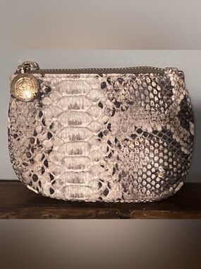 Stephanie Johnson Snakeskin print  petite pouch